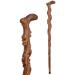 Crutch Mahogany Wood Wooden Wings Old Crutches Elderly Cane Retro New Year Birthday of Ganoderma lucidum Ideal for Men or Women with Active Outdoor Lifesty It's so Kind of You Safehappy