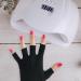 UV Glove Gel Manicures Glove UV Protection Gloves Polish Nail Drye Anti UV Fingerless Gloves 1Pair Black uv protection gloves - Buy Online on GoSupps.com
