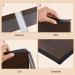 flintronic 5m*16mm U-Shape Flexible Furniture Edge Banding Baby Safty Baby Edge Protector Self Adhesive TPE Wood Edging Tape DIY Furniture Edge Trim for Table Cabinet Furniture Restoration Black 5m*16mm - Buy Online on GoSupps.com