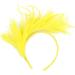 Beaupretty Fascinator Headbands 20s 50s Headband Derby Headpiece for Cocktail Wedding Tea Yellow - Buy Online on GoSupps.com