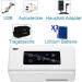 LED Display Medication Fridge Insulin Cooler Box for Car Travel Home Portable Insulin Cooler Cooler Medication Fridge 2-8 C 2 battery - Buy Online on GoSupps.com