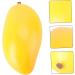 HOMSFOU 6 Pcs Fake Fruit Fruit Model Model Fruit Ornament Fruit Desk Decorations Fruit Photography Props Decor for Kitchen Simulated Fruit Creative Playthings Models Mango Toy Yellowx2pcs Mx2pcs - Buy Online on GoSupps.com