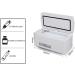 Mini Medical Refrigerator and Insulin Cooler Case - Portable Insulin Bag Travel Refrigerated Keeps 2-8 C with USB Car Adaptor - Buy Online on GoSupps.com
