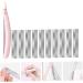 NOLITOY Folding Eyebrow Trimmer Set - Stainless Steel Makeup Tool & Grooming Kit for Men - Precision Eyebrow Razor & Face Clippers in Pink - Buy Online on GoSupps.com