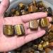 17mm-22mm Natural Polished Tiger Eye Yellow Quartz Cube Crystal Tumbled Stone 10pc - Buy Online on GoSupps.com