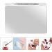 Palette de Maquillage en Acier Inoxydable avec Spatule Kit Cosm tique Portable pour M langer Fond de Teint Pigments et Nail Art Outil Indispensable pour Maquilleurs - Buy Online on GoSupps.com