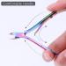 MODOAO Cuticle Pusher with Cuticle Trimmer Cuticle Nipper Pocket Nail Cuticle Nipper Pack Contains Nail Trimmer Stainless Steel Nail Art Manicure/Pedicure Tools (4 Packs) - Buy Online on GoSupps.com
