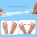 Toe Resistance Bands for Bunion Relief - Gel Corrector & Big Toe Stretcher - Tension Exercise Straps for Hammer & Overlapping Toe Alignment (2 Pcs - Buy Online on GoSupps.com