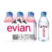 evian Natural Spring Water, Bottled Natural Spring Water, Water Bottles, Naturally Filtered Spring Water in Mini-Sized Bottles, Great for Home or Work, 11.16 Fl Oz (Pack of 24)