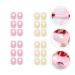 FOMIYES 4Pcs Latex Corn Cushion Self Adhesive Callus Pad for Foot Corn Removal - Pink - Buy Online on GoSupps.com