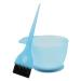 Milageto technical hair color tool set color brush pigment mixing bowl blue