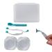 Soft contact lens remover silicone contact plug-in and distance tool |Tool for inserting/removing eye contact portable silicone shovels and contact tweezers for the Frifer customer and carrier with a double box