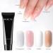 Professional KADS Nail Extension Gel Kit - All-in-One French Nail Builder with 4 Gels Nail Tips & Brush #8 for Perfect Nails - Buy Online on GoSupps.com