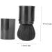 DOITOOL Black Makeup Foundation Brush Blush Makeup Brush Face Makeup Foundation Powder Cream Brush Cosmetic Supplies Mineral Makeup Foundation Bronzer Makeup Shower Stool Liquid Travel 8.3x3.3cm Black - Buy Online on GoSupps.com