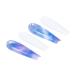 Brishow Artificial Long Press-On Ballerina Nails - 24pcs Purple & White Acrylic Stick-On Nails for Women & Girls - Full Cover Hair Coloring - Buy Online on GoSupps.com