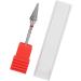 Tungsten Steel Nail Art Manicure Drill Bits Electric Pedicure Grinding Head Green Blue Red Suitable for Nails Replacing Small Grinding Wheel with Handle (red mark) - Buy Online on GoSupps.com