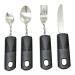 Dewedrt 4pcs Bendable Cutlery Disabled Utensil Adult Weighted Utensils Elderly Built Adults Adaptive Tableware Gadgets