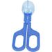 Multi-Purpose Reptile Feeding Clamp | Amphibian Terrarium Tool | Ventilated Fodder Collector - Blue - Buy Online on GoSupps.com