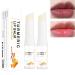 2PCS Turmeric Lip Scrub for Dark Lips Moisturizing Lip Blam for Smokers Exfoliating Lip Blam Dark Lips Corrector Cream Lip Exfoliator Scrub for Lip Softening & Hydration Fade Lip Lines