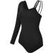 Dance Elite Aysimm Women's Dance Leotard - Black - Ballet and Dance Adult Sizes - Buy Online on GoSupps.com