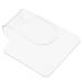 Healvian Palette de Maquillage Acrylique Transparente pour Manucure Palette M lange Compacte et Ergonomique pour Fond de Teint L vres et Vernis Ongles