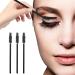 50pcs Disposable Eyelash Extension Mascara Wands | Spoolie Brushes for Eyebrows & Lashes - Black - Buy Online on GoSupps.com