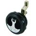 Whitecap T-Handle Locking Latch Black