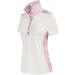 JACK SMITH Women's Golf Shirt - Color Block Snap Polo, White/Pink Print - Large - Buy Online on GoSupps.com