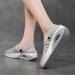 Stratuxx Kaze Women Diabetic Walking Sandals - Orthopedic Air Cushion Slip-On Shoes (Grey, Size 8) - Buy Online on GoSupps.com
