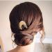 Vintage U-Shaped Hair Pins 2PCS - Style 1 C.Gold Color | French Hair Sticks for Chignon Hairstyles - Buy Online on GoSupps.com