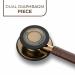 Saini MEDICOS Cardio 3 Monitoring Stethoscope - Copper Finish Chocolate Tube | International Shipping Available - Buy Online on GoSupps.com