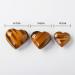 1pc Natural Yellow Tiger Eye Stone Crystal Crafts Heart Shaped Carved Stone Love Gemstone Decor Gift QINTINYIN Home Goods (Color : Tiger Eye Size : 5-6cm) 5-6cm Tiger Eye - Buy Online on GoSupps.com