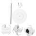 Didiseaon 4pcs Pet Hair Dryer Pet Grooming Blower Holder Hands Hair Dryer Holder Stainless Steel White 108X21X21CMx4pcs Whitex4pcs - Buy Online on GoSupps.com