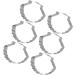 12 Pcs Metal Cookie Molds Cakesicles Mold Cake Stencil Nautical Wedding Cake Cookies Animal Cookies Ocean Cookie Ocean Bread Cutters Coastal Cookie Cutters Shell Appliance 6.2x5cmx2pcs Silverx2pcs - Buy Online on GoSupps.com