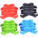 AMEYXGS 1 Pair Archery Bows Limbs Stabilizer Rubber Dampener Silencers Outdoor Hunting Accessories green