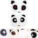 Clispeed Panda Mask - 4 Pack Winter Face Protection for Kids | Warm Windproof Cotton Animal Masks | Disposable Nose-Mouth Cover - Buy Online on GoSupps.com