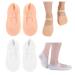 Moisturizing Socks 2 Pair Silicone Anti-split Moisturizing Socks Soft Breathable Foot Care Gel SPA Socks for Women and Men Foot Anti-cracking Protector for Dry Feet Ankles Cracked Heel Repair Large
