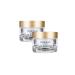 POSTQUAM (2 Pack) Professional Eyes And Lips Contour Cream 15ml whit Hyaluronic Acid and Elastin
