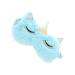 FRCOLOR Blindfolds for Sleeping Cooling Sleep Cute Night Eye Horn Eyeshade Night Eyeshade Night Blindfold Eye Facial Blue Car Hairy Men Blue 1 Count (Pack of 1)
