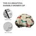 Nicokee Double Waterproof Bathing Shower Cap - Dachshunds Clothes Dog Footprint Cartoon Cute Heart Design - Reusable Fashion Hat for Women - Perfect for Beauty, Bath, Spa, Home, Hotel, and Travel Use - 10.6 x 10.6 Inches - Buy Online on GoSupps.com