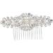 DOITOOL 1pc Flower Side Hair Comb Teasing Combs for Women Hair Combs for Women Accessories Rhinestone Hair Comb Pearl Hair Comb Pearl Inlaid Hair Comb Hair Piece Wedding Bride - Buy Online on GoSupps.com