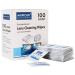 Lens Cleaning Wipes, Individually Wrapped and Pre-Moistened, Safe for All Eyeglasses and Screens (100 Count)