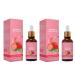 2PCS Strawberry Mint Hair Growth Oil Natural Hair Essences Oil For Thin Hair Dry Damaged Hair Care