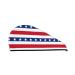 American Patriotic Stars and Stripes Microfiber Hair Towel Soft Super Absorbent Hair Towel Wrap for Women Coral Velvet Quick Dry Hair Cap for Long Curly and Thick Hair