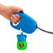 Ferplast Flippy One Dog Leash - Extendable Roller Leash for Small Dogs up to 15 kg - 4m Light Blue with Single Button Lock - Buy Online on GoSupps.com