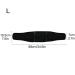 Waist Support Belt - Breathable Lower Back Support Back Support Belt | Lightweight Workout Back Brace Waist Supports for Outdoor Activities Black L - Buy Online on GoSupps.com