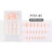 dijiusidy False Nail Perfect Matching Simple to Wear Fingernail Full Coverage Press Type Strong Viscosity Adjustable Paster Type 32 F741 Type 32 F741 - Buy Online on GoSupps.com