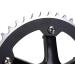 SENQI Fixed Gear Bicycle Crankset 44T 170mm in Black - High-Quality Cycling Component - Buy Online on GoSupps.com