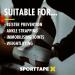 OBTANIM 4 Rolls White Athletic Sports Tapes No Sticky Residue - Latex Free Breathable Sports Tape for Athlete & Medical Trainers Gym Fitness Running Tennis Football  2 Inch x 15Yard - Buy Online on GoSupps.com