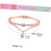 Fomiyes 3-Stone Women's Bracelet - Sun and Moon Cuff Retro Gem and Rhinestone Silver Chain Jewelry - Buy Online on GoSupps.com
